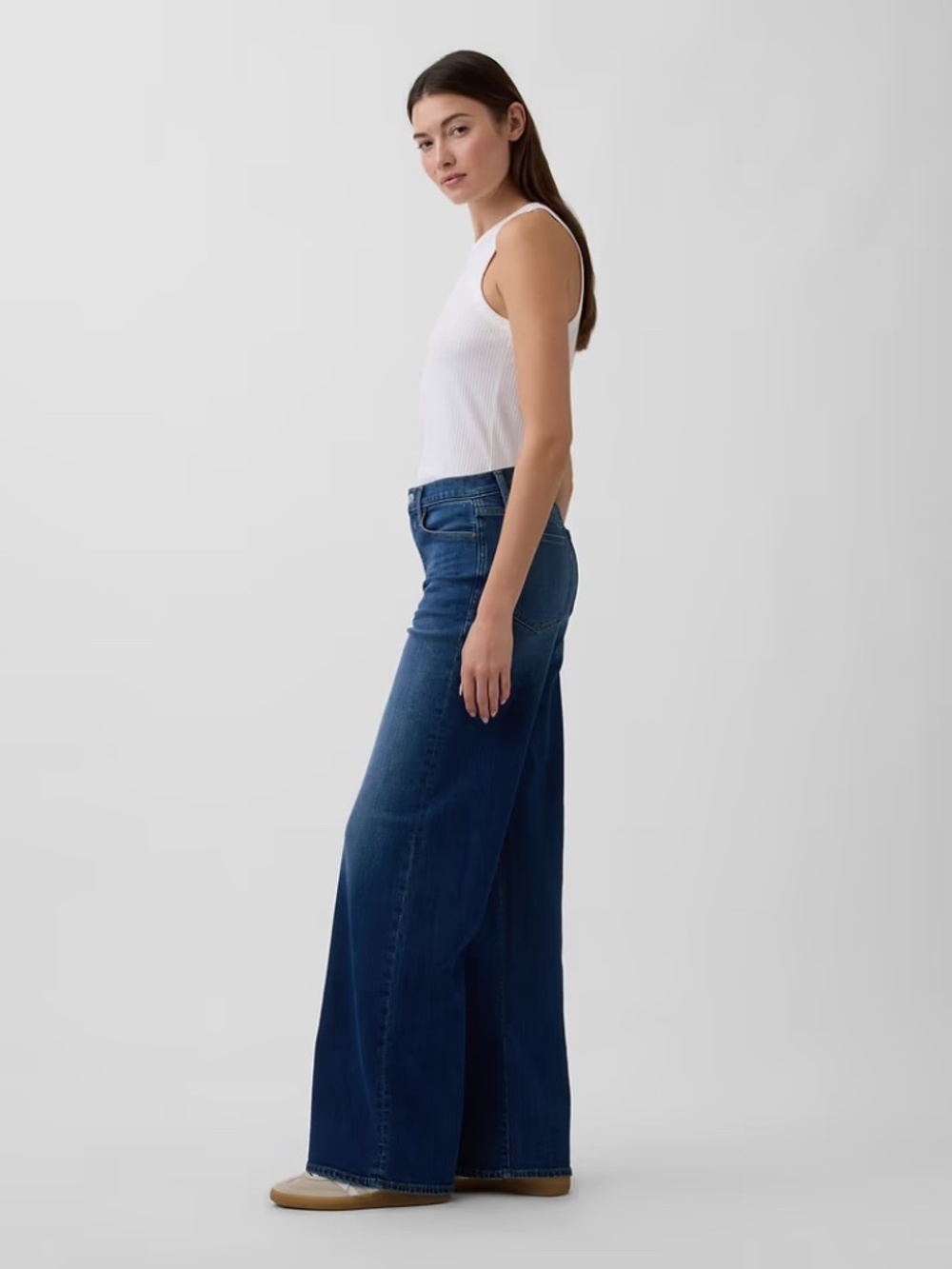 Gap Mid Rise Wide-Leg Jeans NWT
